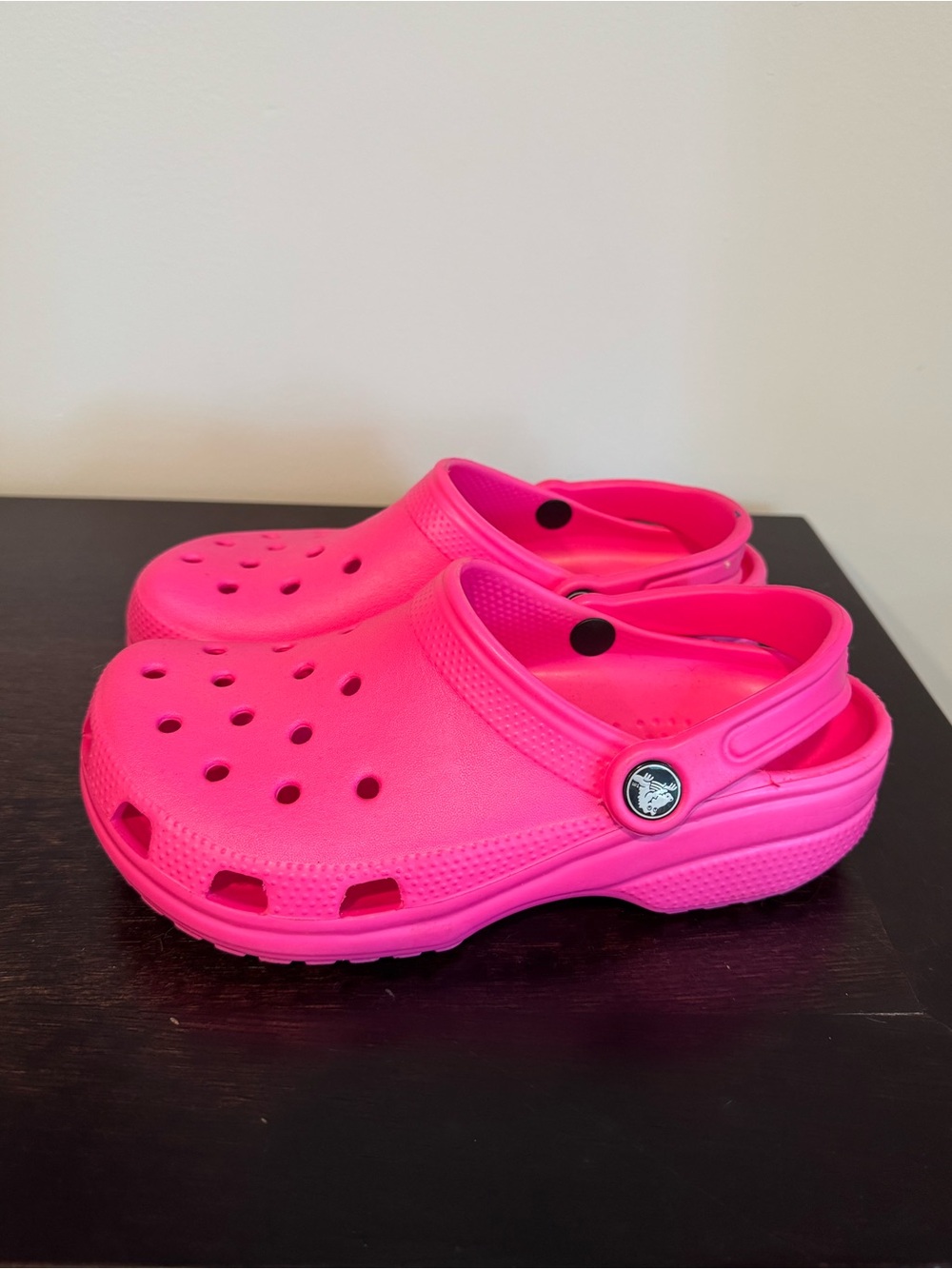Hot Pink Crocs - Size 6 W